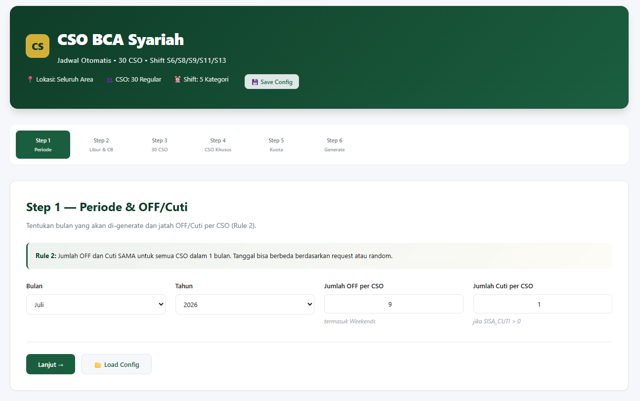 BCA Syariah Opt-Report
